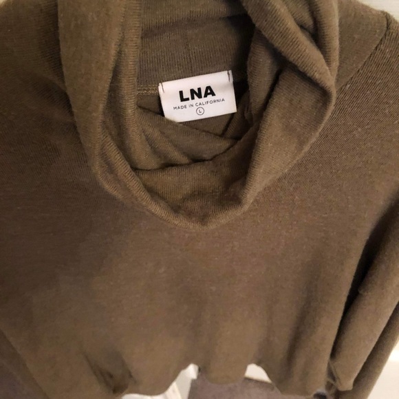 LNA olive green top - Picture 2 of 2